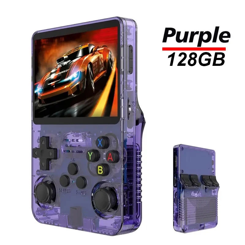 Originele Arkos Systeem R36S Retro Game Console Handheld 3.5 "Consolas R36 S Draagbare Pocket Video Speler 64GB 128GB Kid Gift