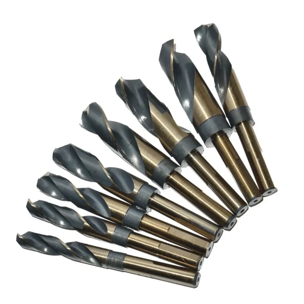 Durable 12-30mm Twist Drill Bit HSS Portable Reduced Shank Drills Round Shank Metal Hole Drilling Tool Power Tools