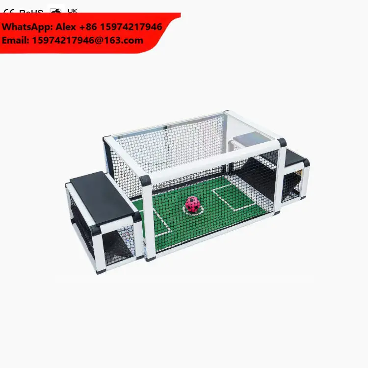 Coin Toss Football Arcade Table Indoor 2 Person Football Table Adults Subsoccer Game Machine Metal And PVC
