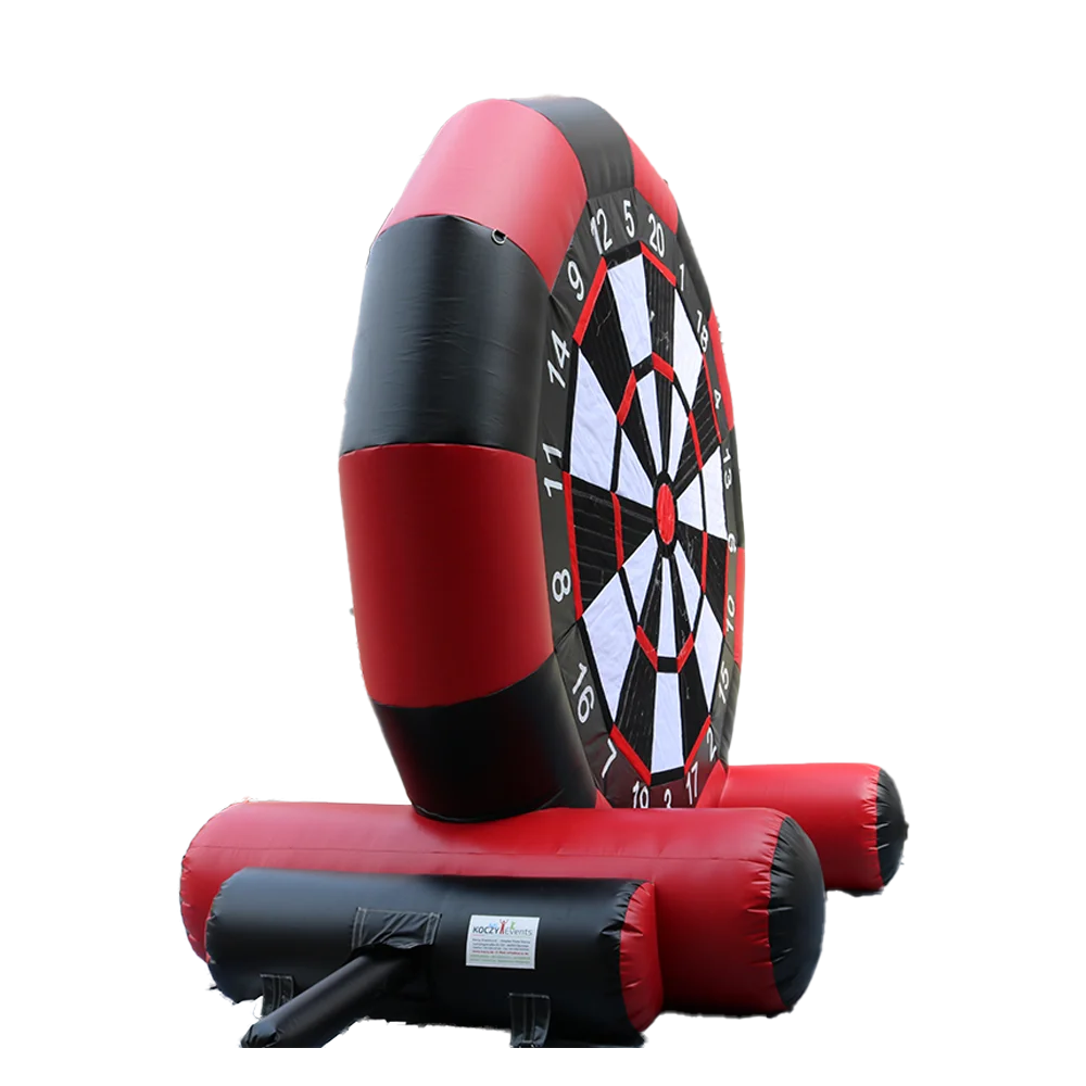 Inflatable Soccer Darts Board Commercial PVC Kids Adult Inflatable Dart Board 3m Inflatable Football Darts Sport Game for Rent