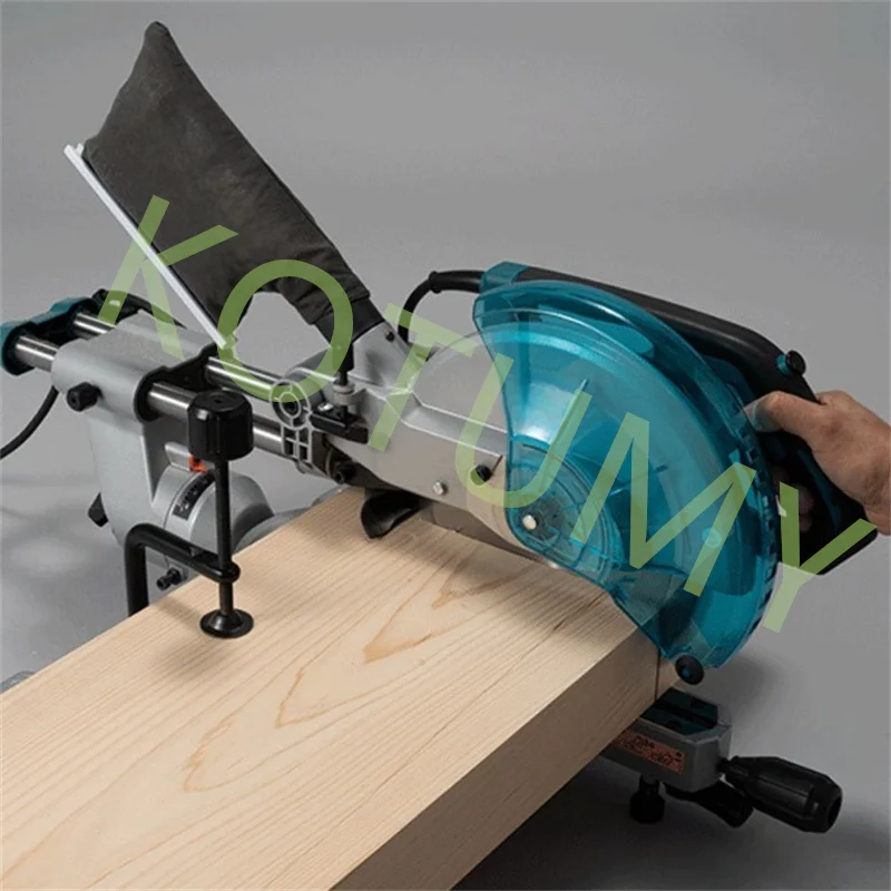 LS1110F Serra oblíqua composta deslizante Serra composta multifuncional de 10 polegadas Serra esquadria perfeita para carpintaria com lâmina de serra