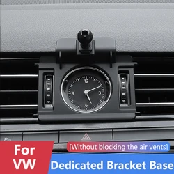 For VW Dedicated Car Phone Holder Stand Base 17mm Ball Collocation Bracket Mount for Golf Magotan Touareg Polo CC Sagitar Passat