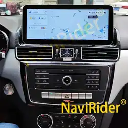 Car Multimedia Player 12.3Inch Touch screen For Mercedes Benz ML GL GLE GLS W166 X166 2012-2018 Android 13 Wireless CarPlay GPS