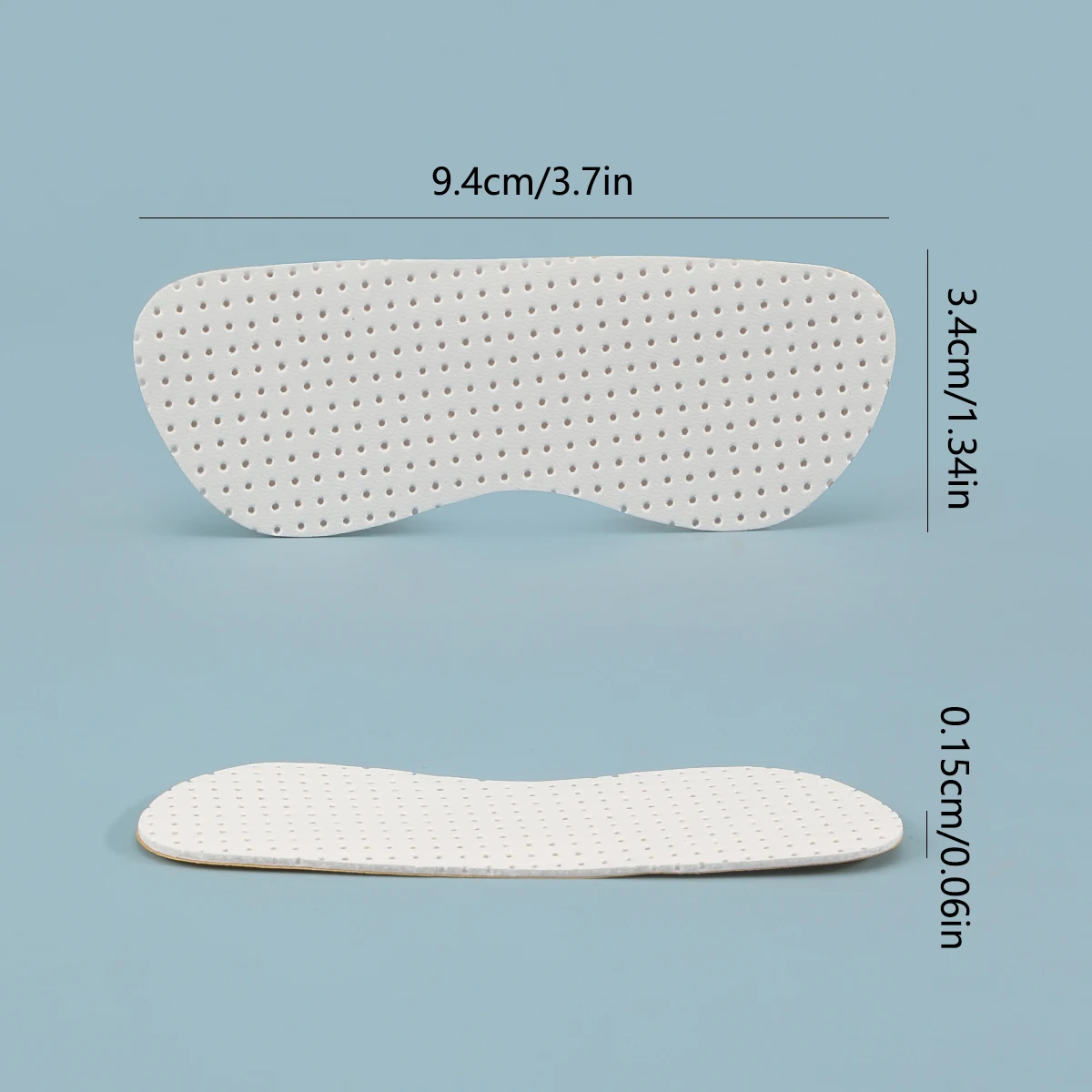 2/4 pares de pegatinas antiadhesivas para el talón, empuñaduras de cuero, cojines para los pies resistentes a las ampollas para aliviar el dolor y ajustar el ajuste del calzado