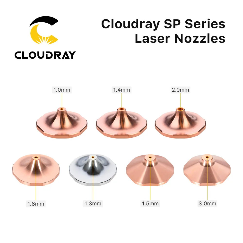 Cloudray SP28-SPS Series Dia.28mm H15 M11 Caliber 1.0-6.0 Single Layers Welding Laser Nozzles for Fiber Laser Cutting Machine