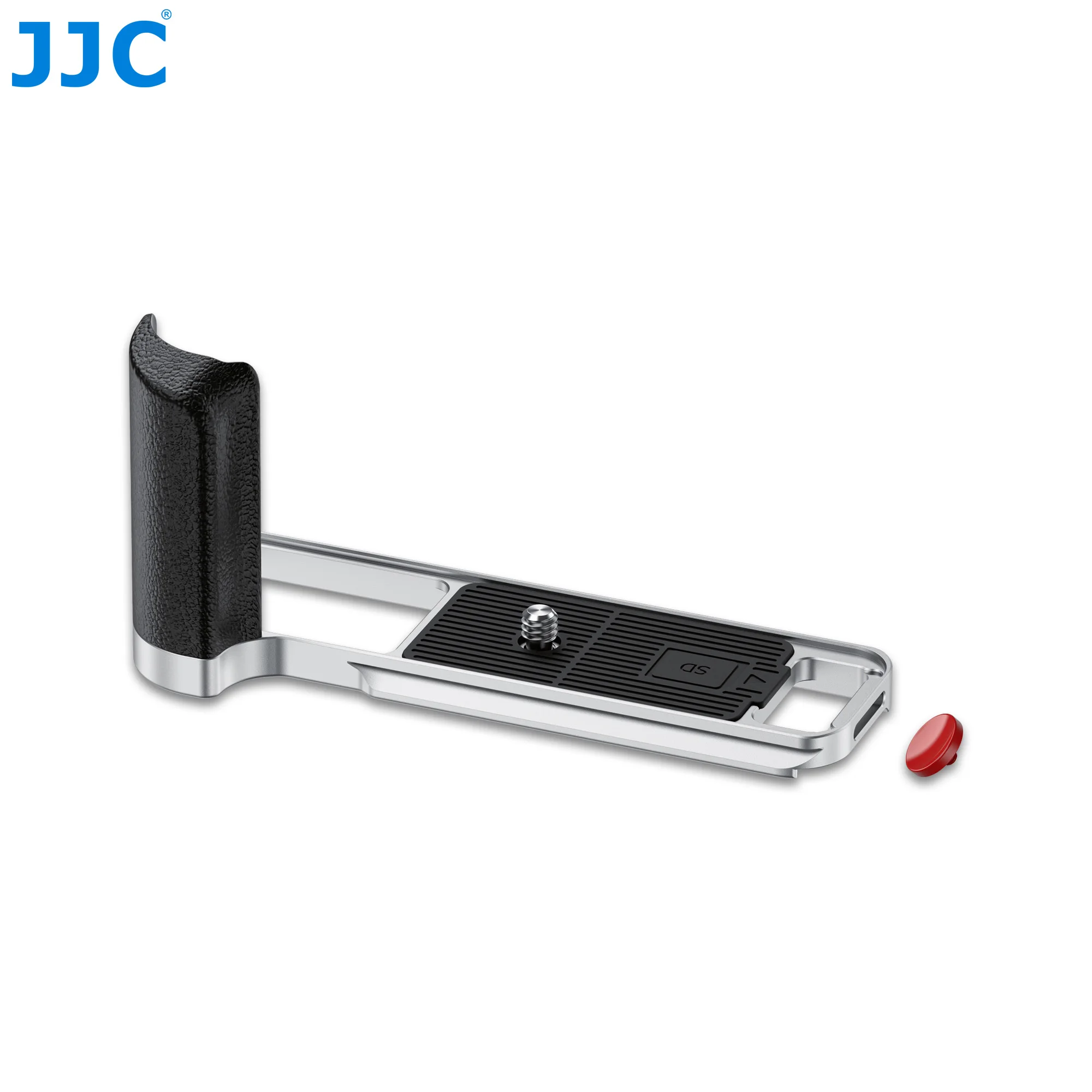 JJC X-E5 poignée en forme de L avec bouton d'obturation pour Fuji Fujifilm XE5 XE-5 poignée de poignée plaque de dégagement rapide intégrée pour Arca