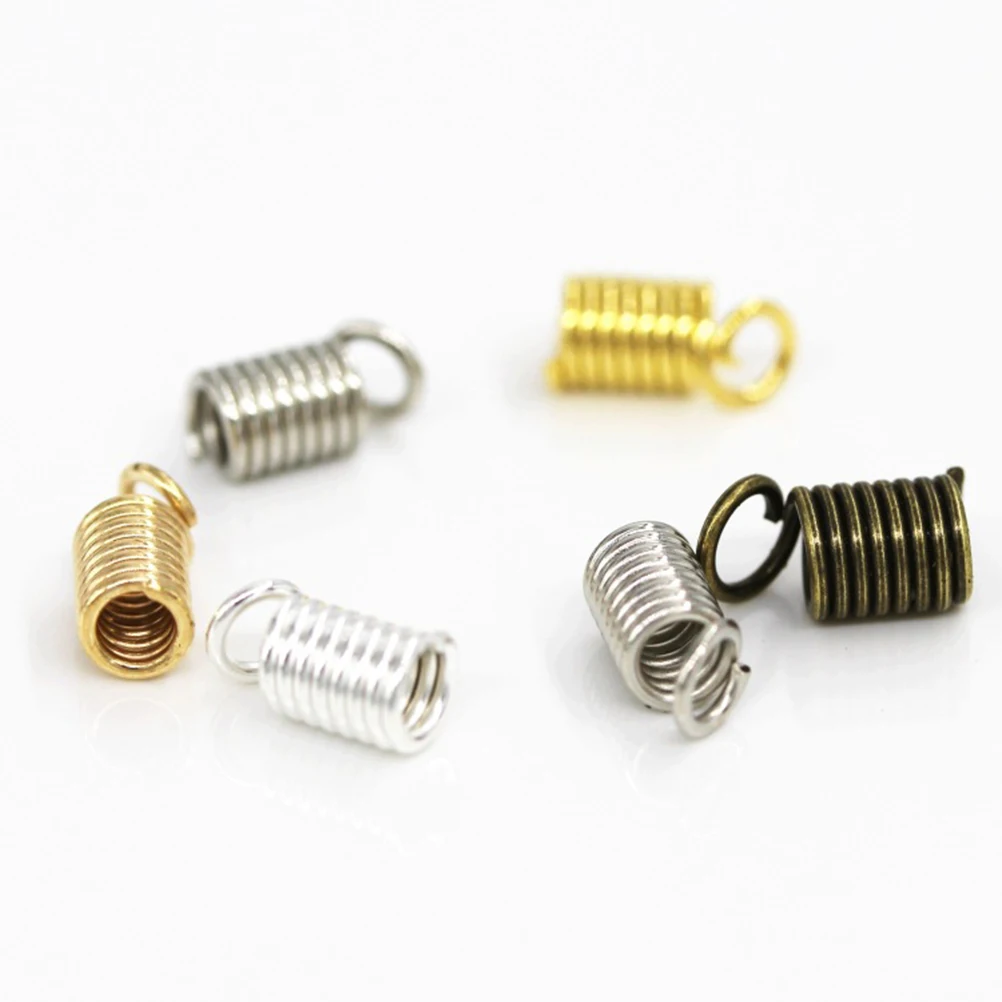 

Diy Jewelry Connectors Spring Buckle Necklace Bracelet Crafts Accessories Slide Lock Clasp For Homemade Fashion Silver