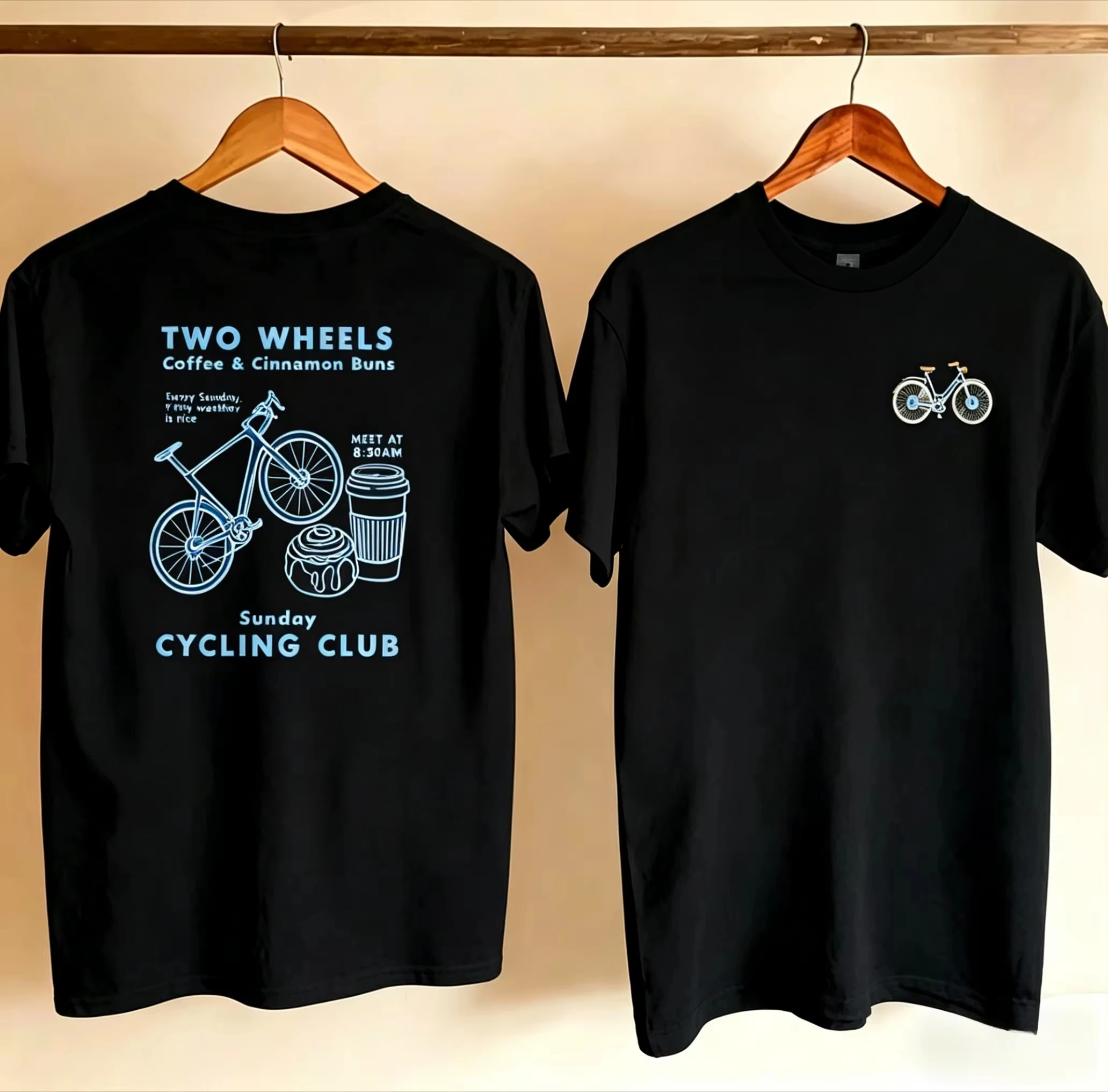 2026 New Cotton Summer Sunday Cycling Club Road Bike Graphic T-Shirt Oversized T Shirt Graphic T Shirts High Quality Cotton