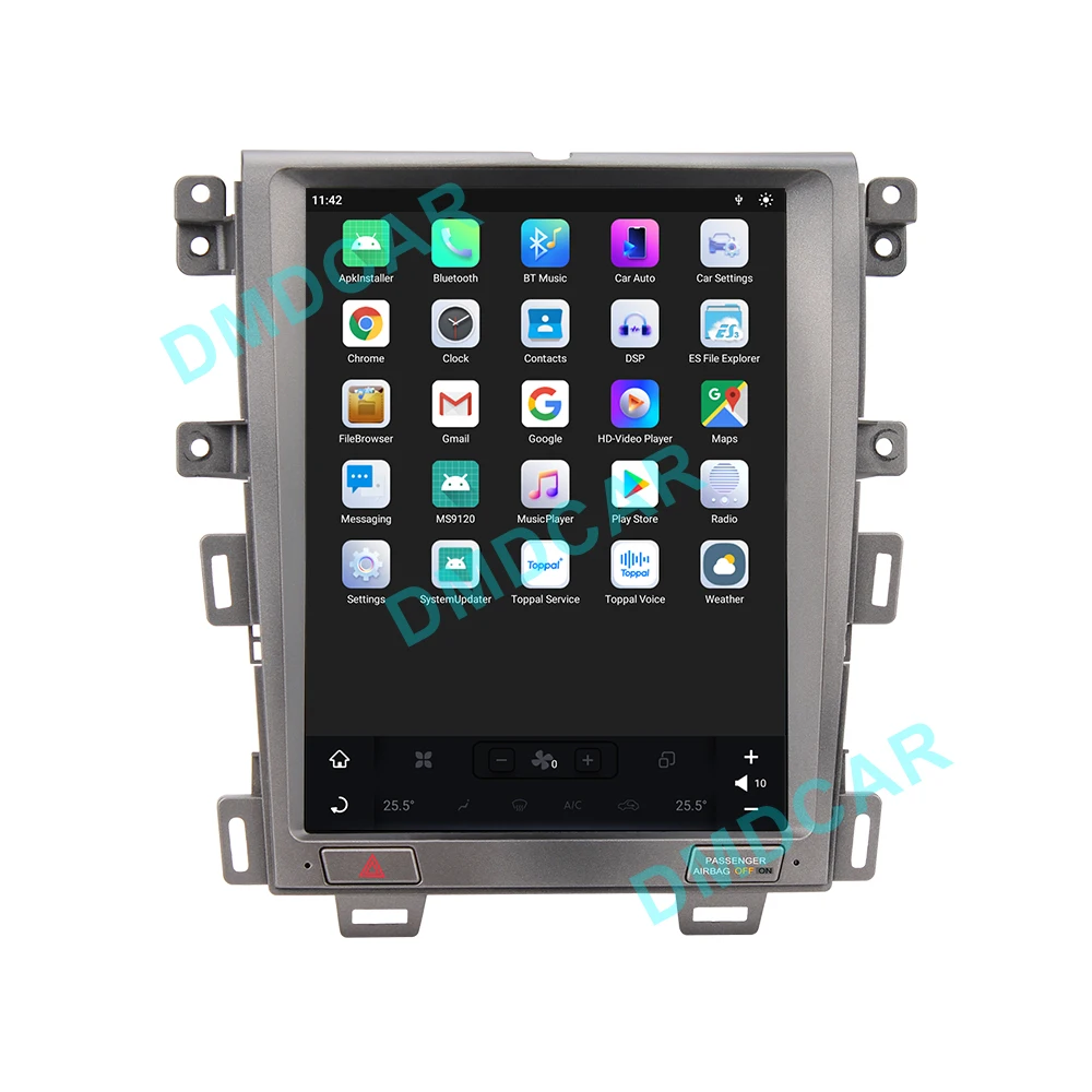 Head Unit 12.1 Inches Android Auto Car Radio Central LCD Multimidia Video Player Wireless Carplay For Ford EDGE 2008-2014