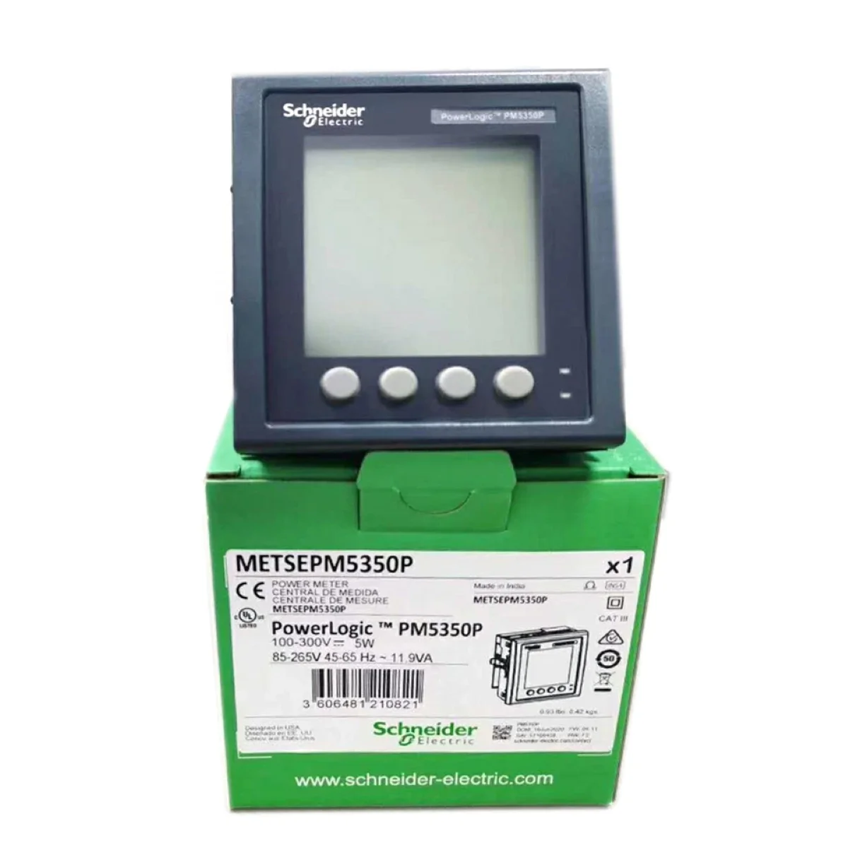 New and original PM5350P METSEPM5350P power monitor - Multi Tarrif - real time clock