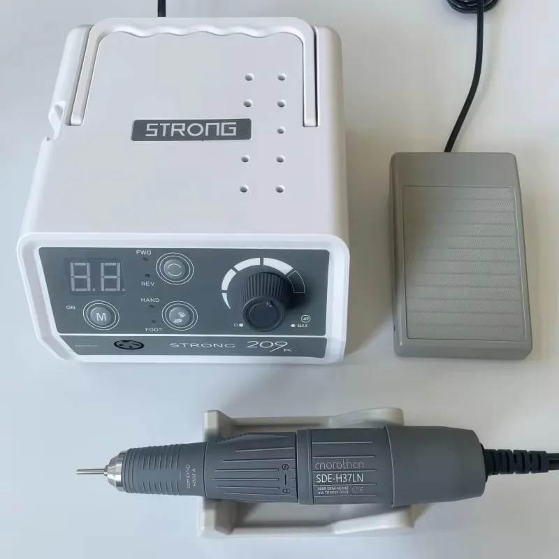 STARK 210 Poliermaschine STRONG209K Nail Art Dental Schmuck Poliermaschine elektrische Graviermaschine