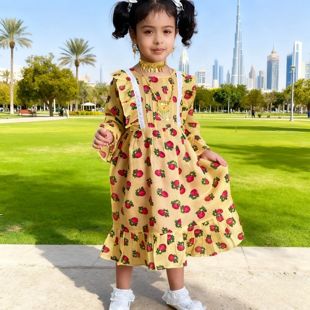 

Платье для девочек, кафтаны, детское платье Абая, Дубай, Рамадан, Ид, арабская Турция, ислам, Пакистан, мусульманское платье, абайи, детский халат, арабская мусульманская душа