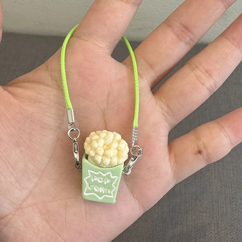 Suitable for 15-17cm cute plush labubu doll pendant mini doll house popcorn bag messenger bag doll decoration accessories