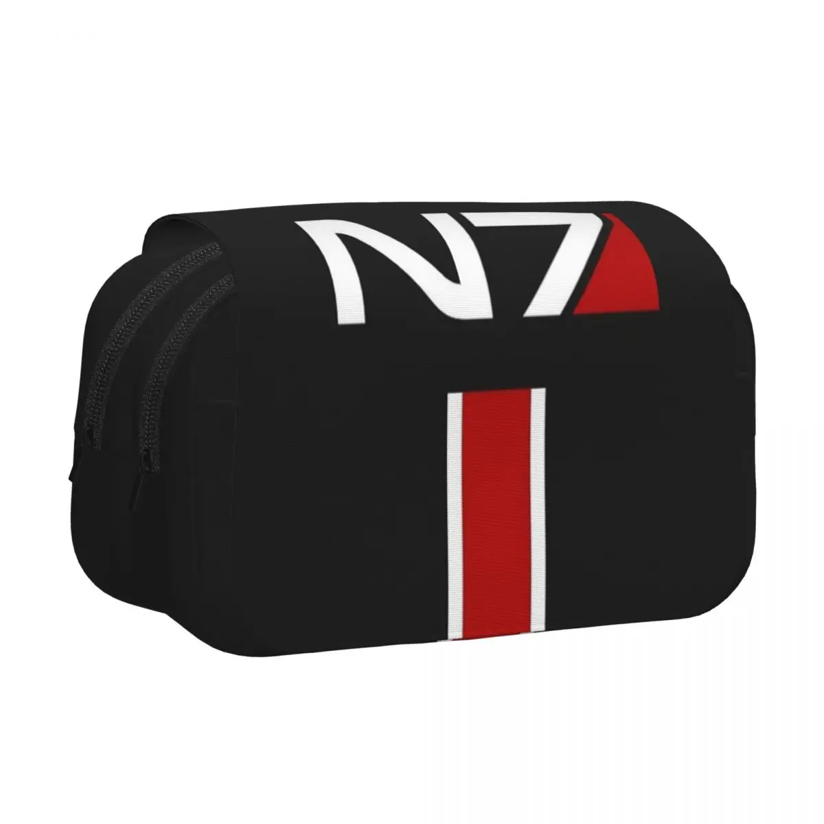 

Emblem, Mass Effect Pencil Case Pencil Pouch Hard Shell Leather Big Capacity Pen Box Pencil Bag for Studen School