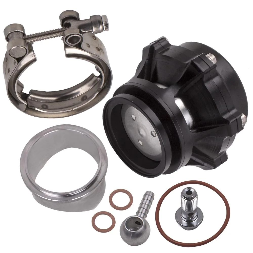 50mm Universal   Flange Diameter &Blow Off Valve kit&V-Band Clamp Hard-Anodized Valve for Increased Air Flow  2 Year warranty