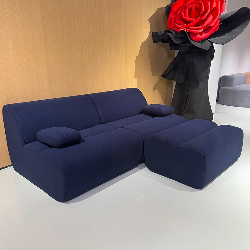 Living Room Luxury Compression Sofa Foot Stool Lazy Armchairs Compression Sofa Modular Relax Canape Salon House Accessories
