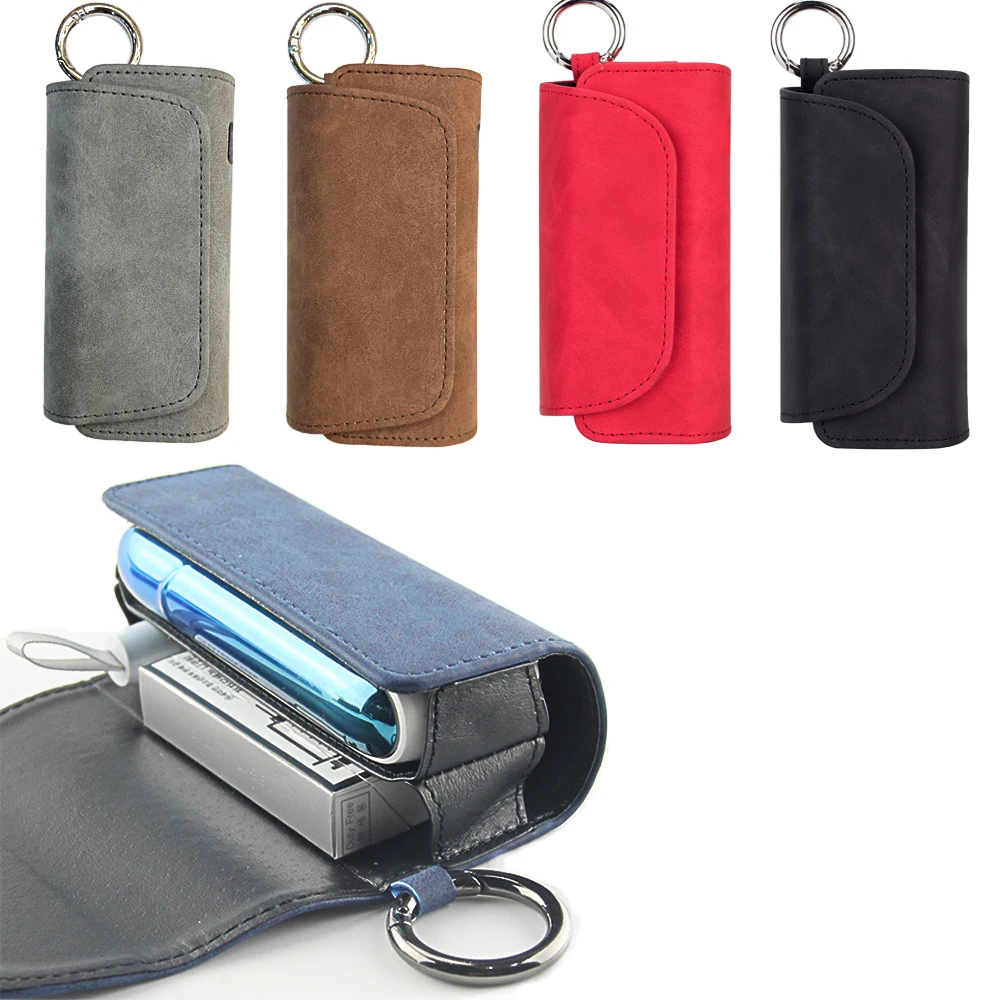 

JINXINGCHENG 5 Colors Flip Wallet Cover for IQOS 3 Duo Case Pouch Bag Holder Leather Case for IQOS DUO 3 Accessories