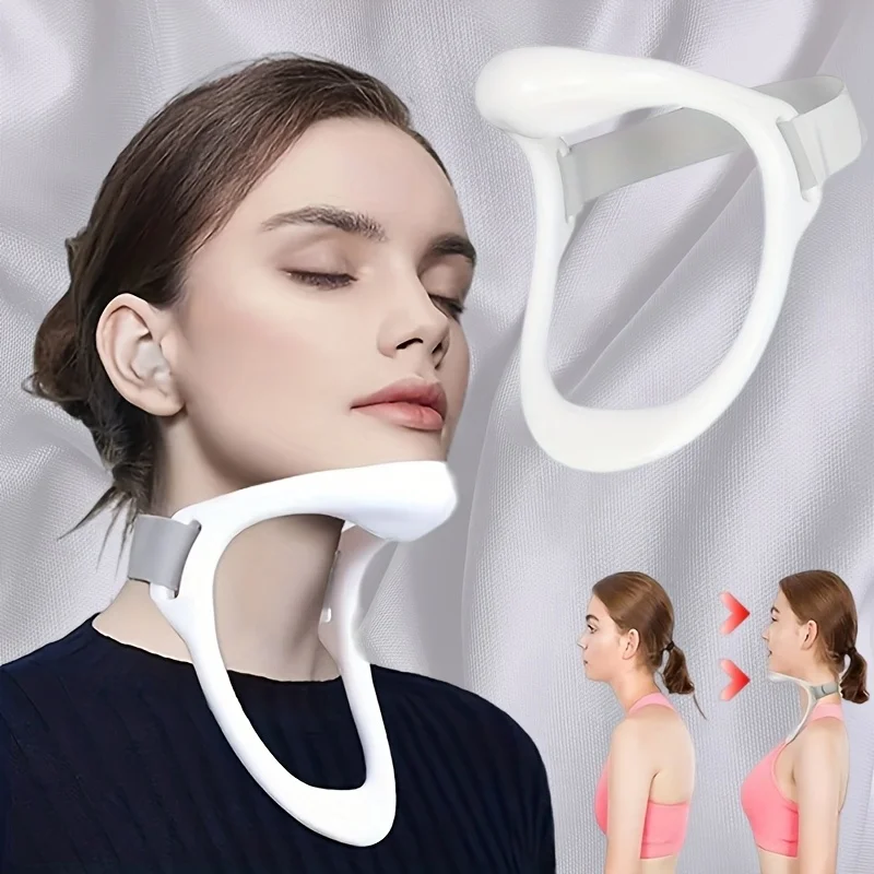 Ergonomic Cervical Traction Collar,an Adjustable Device for The Neck And Shoulders, Providing Soft And Comfortable Support