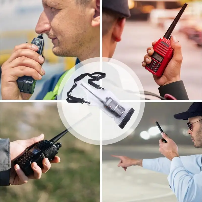 Baofeng-UV-82 راديو محمول مقاوم للماء حقيبة ل اسلكية تخاطب ، غطاء حامي كامل ، حامل مع الحبل ، انخفاض الشحن