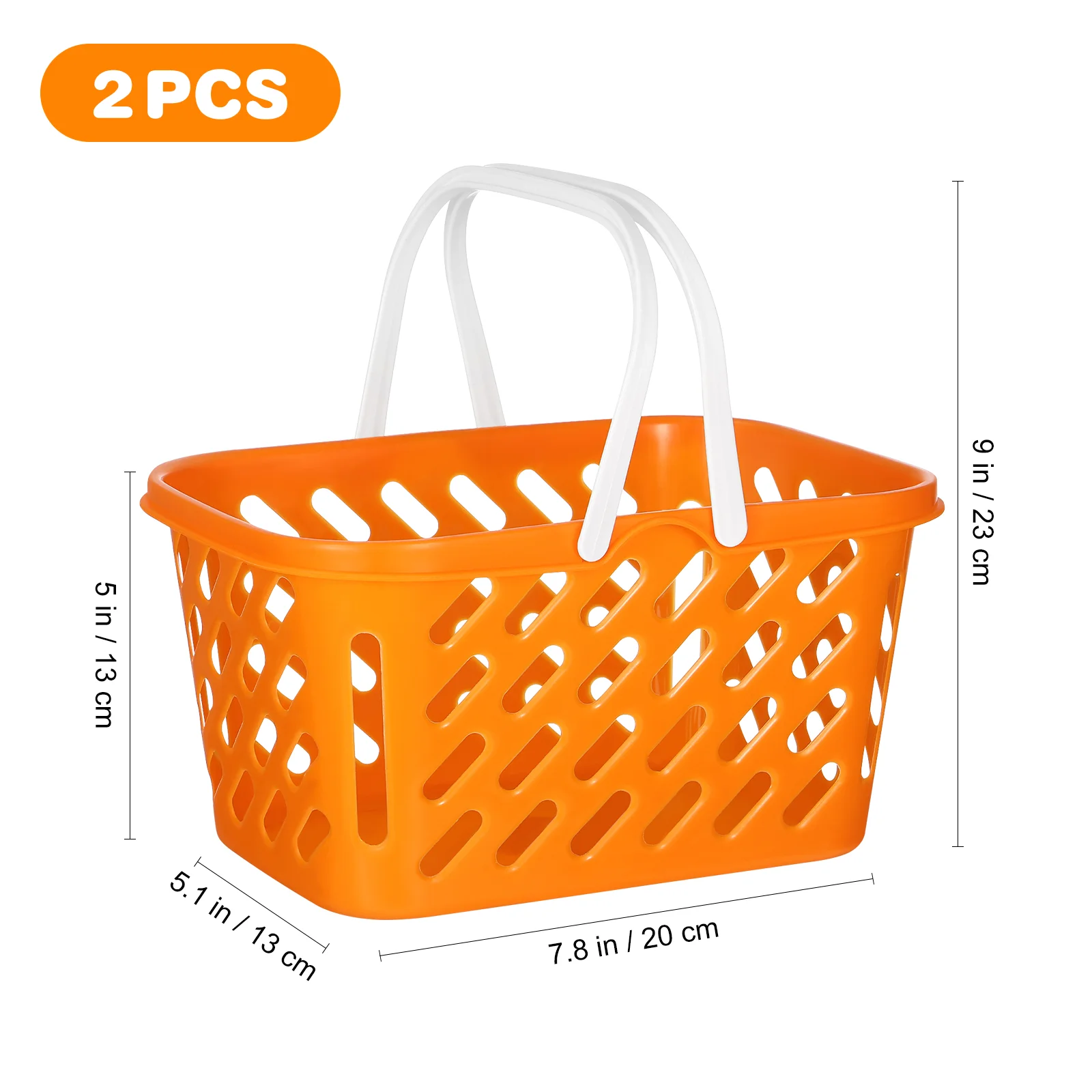 Multipurpose Baskets Toy Shopping Savings Children’s Toys Kids Play House Grocery