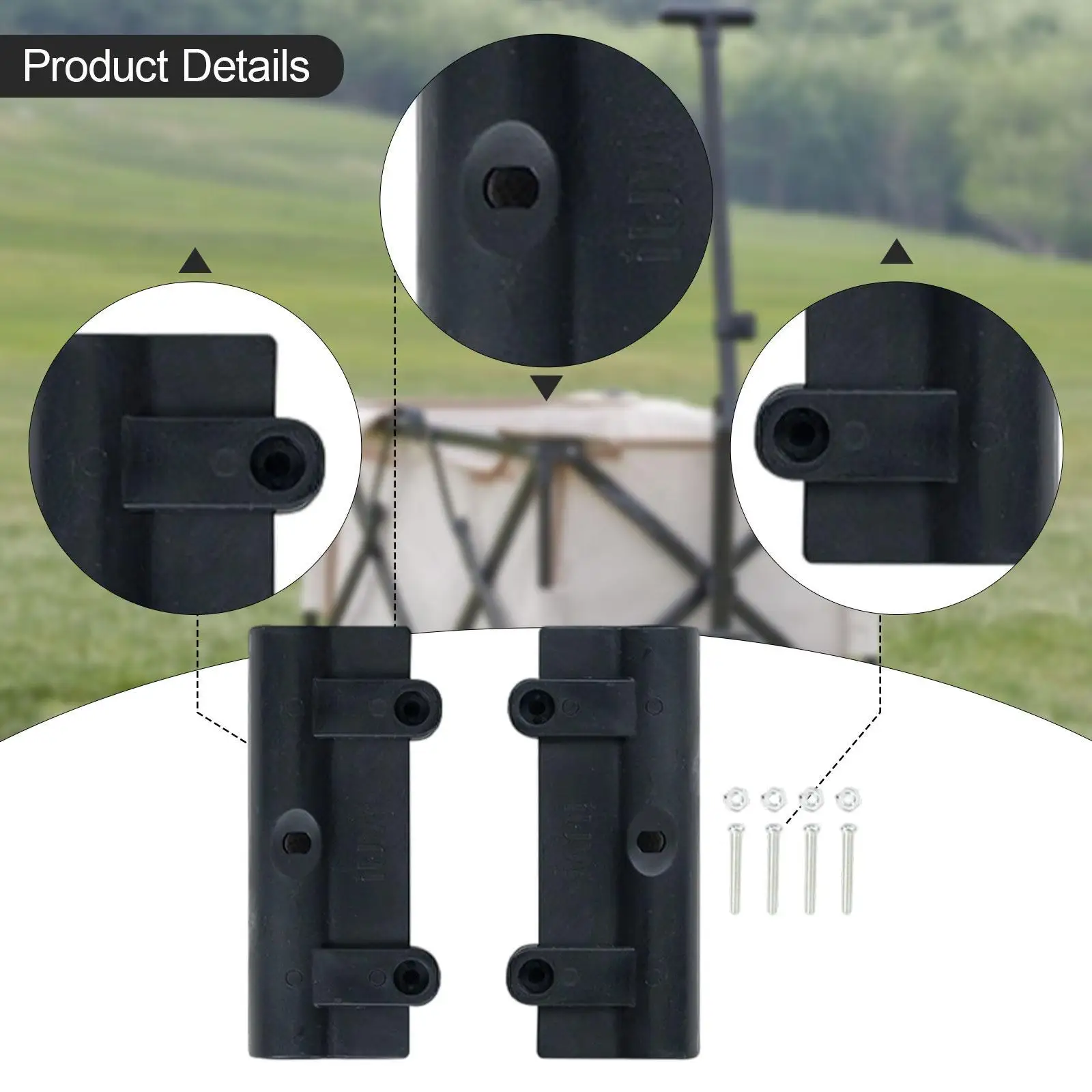 접이식 웨건 핸들 연결 부품 경량 웨건 부착물