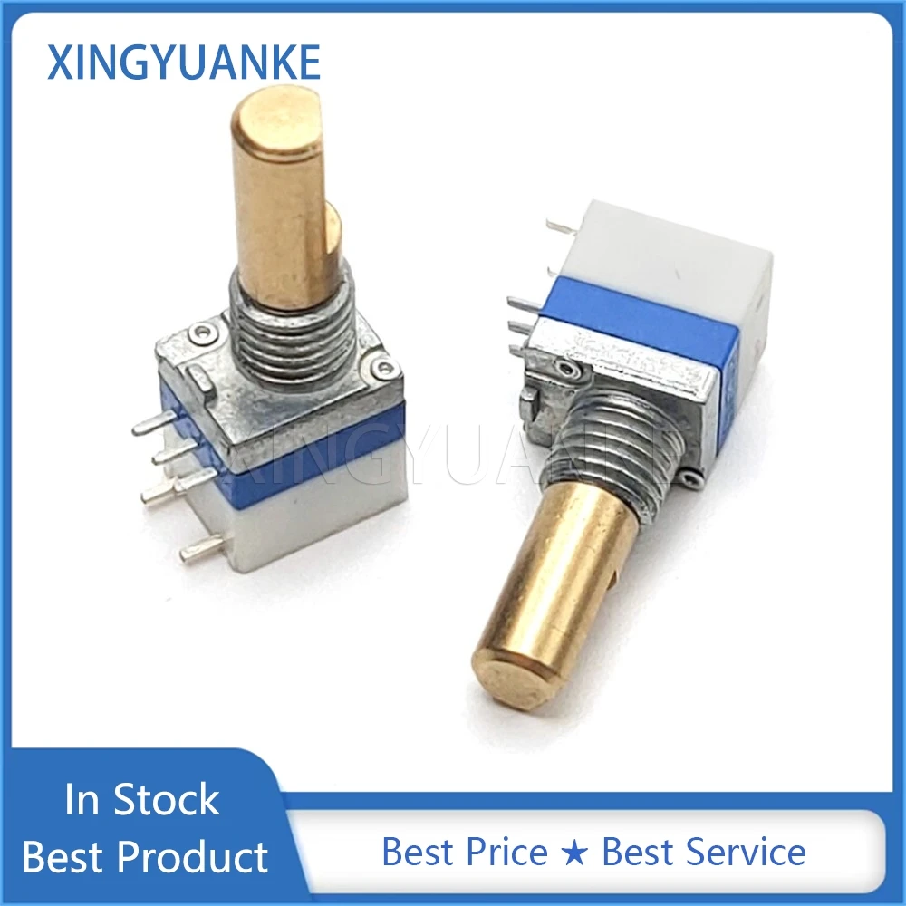 5PCS Interphone Potentiometer With Switch A10K B10K Walkie Talkie Volume Switch Accessories A103 B103 For UV-5RE UV-82 Radio