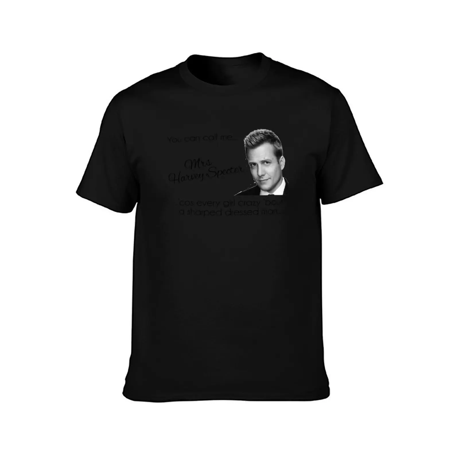 Harvey Specter - that's Mrs Harvey Specter to you T-Shirt Casual Street Style Short Sleeve Tee T-Shirt