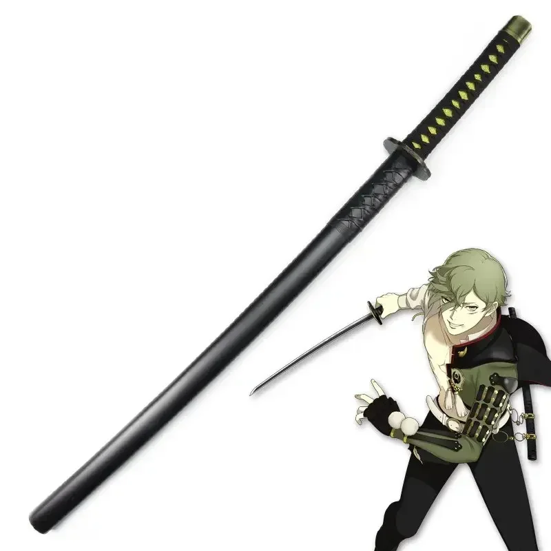 100 centimetri Anime Cosplay Puntelli Spada di Legno Touken Ranbu Online Uguisumaru Katana Giappone Samurai Party Stage Prop