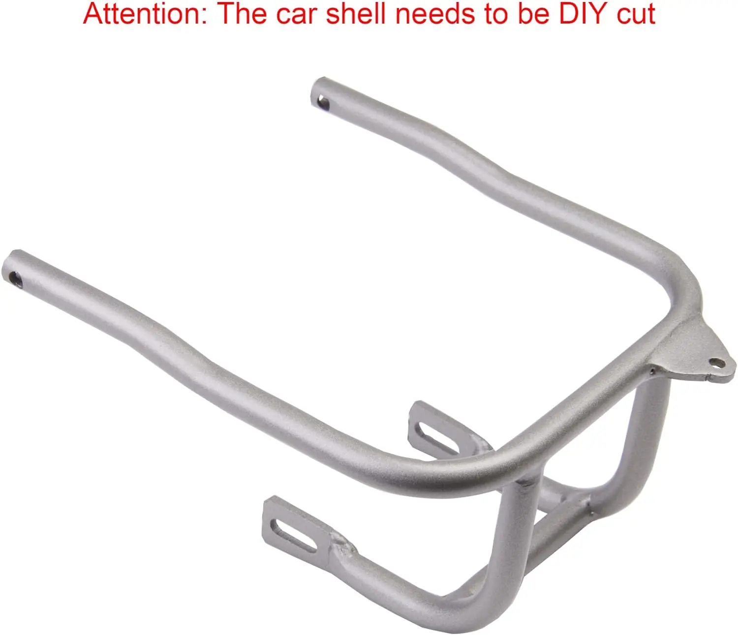 Stainless Steel Chassis Front and Rear Bumpers for Tamiya Racing Buggy Sand Scorcher Upgrade And Replacement