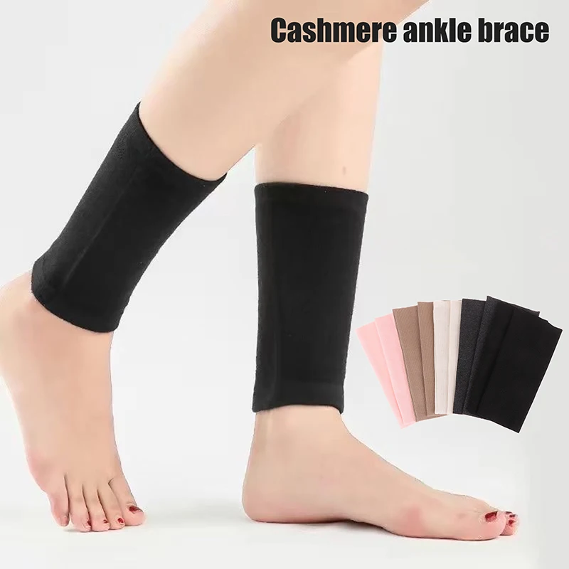 1 Pair Cashmere Protect Ankle Foot Cover Men Women Ankle Wrist Air-Conditioned Room Warm Artifact Movement Cases