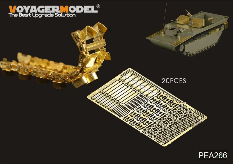 Voyager Model PEA266 1/35 Scale WWII US LVT (Landing Vehicle Tracked) Family TRACK LINKS (For AFV CLUB 35205)