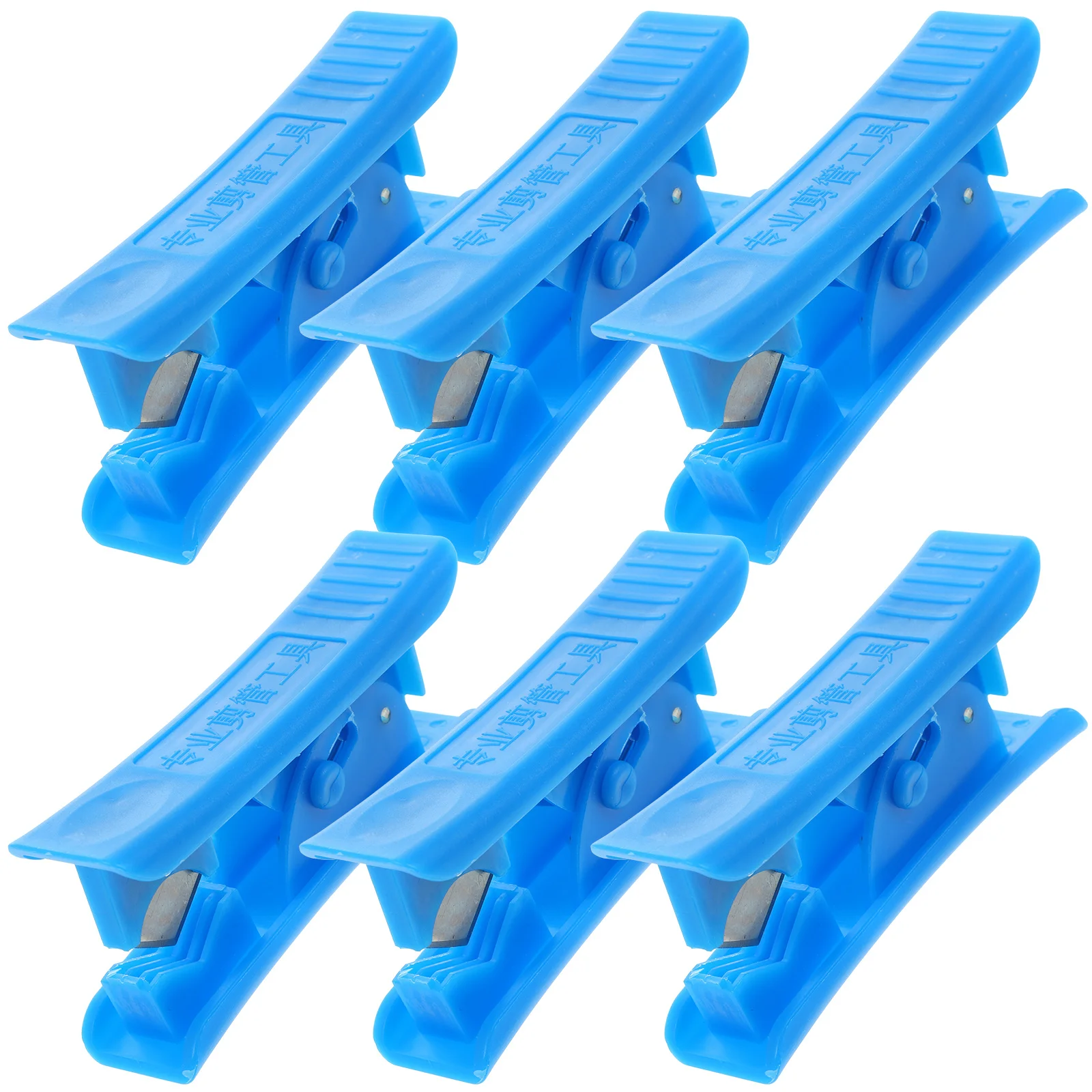 

6pcs Hose Tool Plastic Pipe Cutter For Pvc Pe Tubing Water Tube Cutters Ratcheting Plumbing Cutter Lightweight Ergonomic Design