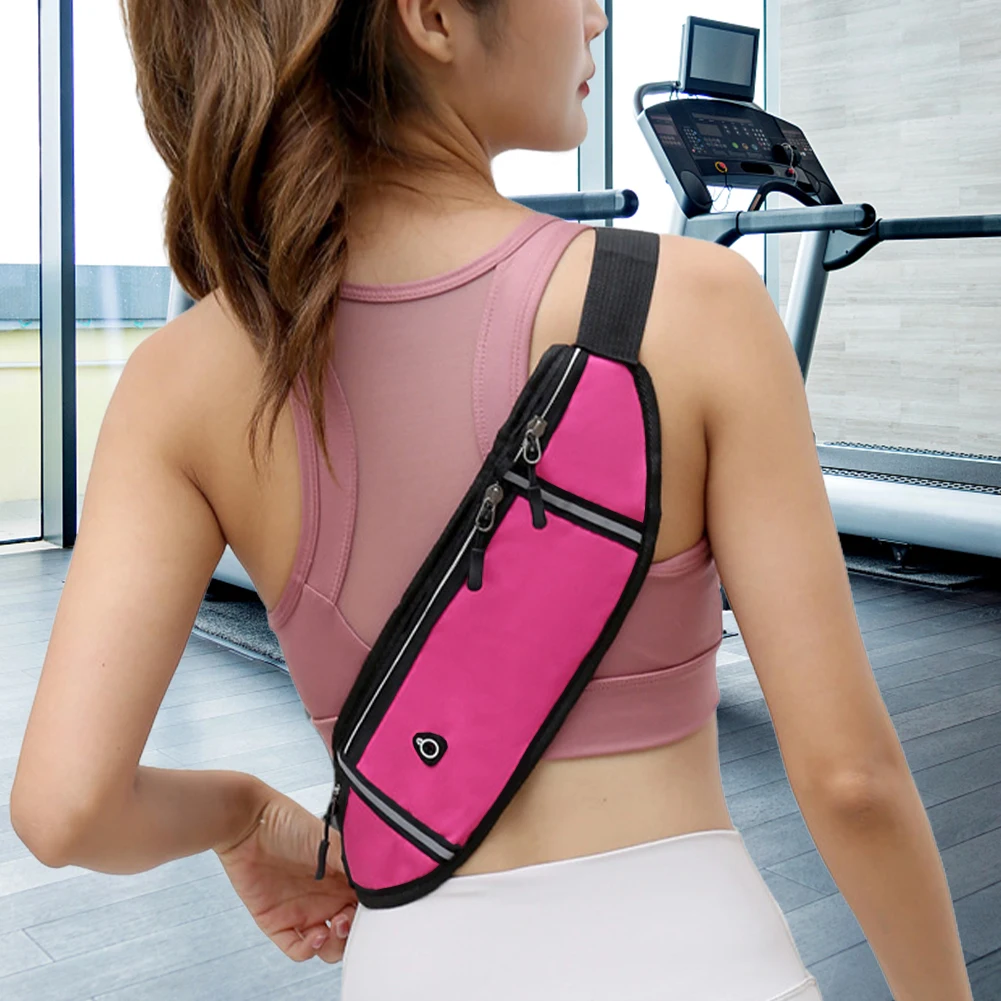 

Running Belt Phone Holder Belt Waist Pack Cycling Bag for Running Walking Cycling Camping Gym