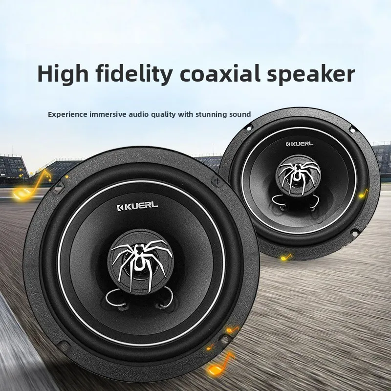 

Модифицированный динамик для автомобильной аудиосистемы K-603A, новый 6,5-дюймовый коаксиальный автомобильный аудиодинамик, клеммная колодка без пайки