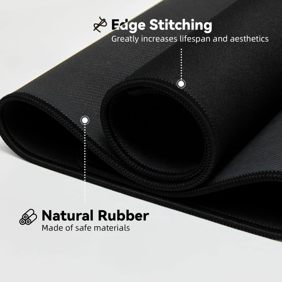 Gaming Mouse Pad Round Print Computer Gamer Mousepad Lock Edge Mouse Mat Game Accessories Keyboard Pads