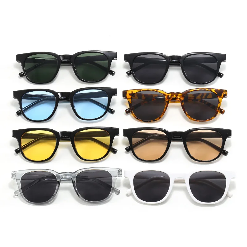 Gafas de sol sencillas para niño y mujer, lentes Anti-uv para bebé, sombreado, color negro