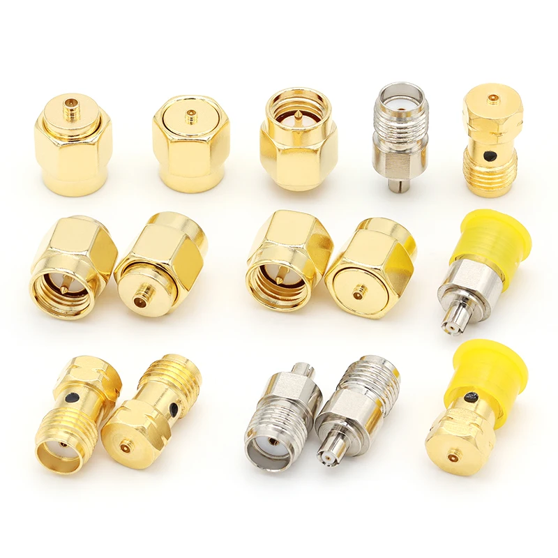 1PCS SMA to IPEX Adapter RF Coaxial Connector IPX To SMA Male and Female Test head IPEX 1/2/3/4 Generation Copper SMA-JJ-KK