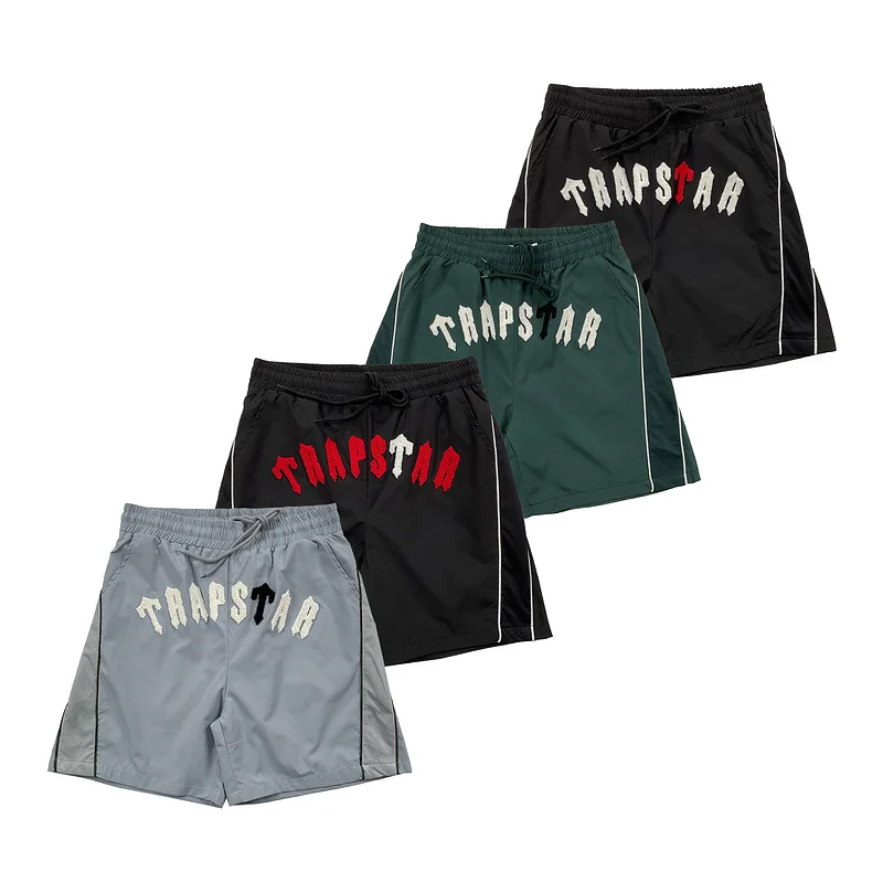 

Летнее спортивное повседневное полотенце American High Street с вышивкой Qui Dry Beach orts для мужчин, молодежный модный трендовый бренд