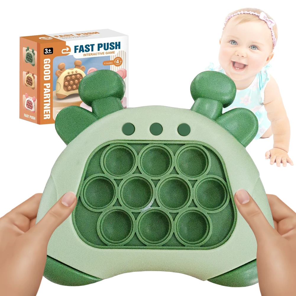 Anti estresse brinquedos aliviar a ansiedade super bolha jogo lidar com brinquedo divertido empurrar espremer brinquedo rápido empurrar bolha jogo presente para crianças adulto