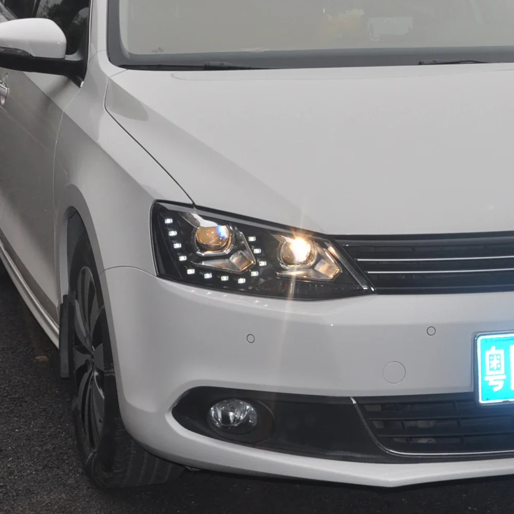 Car Front lamps For VW Jetta Sagitar 2012-2018 New Upgrade High Match Assembly LED Auto Headlight Projector Lens Hot Accessories