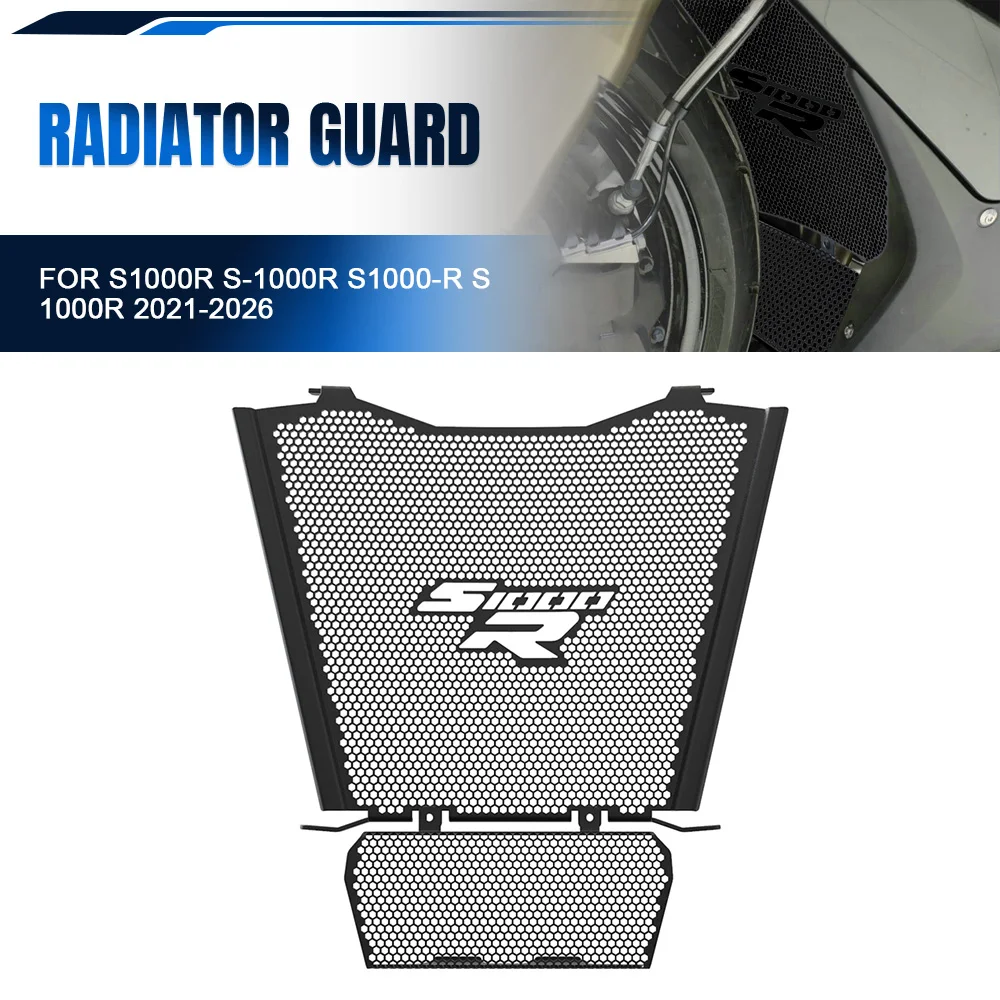 

For BMW S1000R S-1000R S1000-R S 1000R 2021 2022 2023 2024 2025 2026 Motorcycle Radiator Guard Cover Protector Water Tank Cover