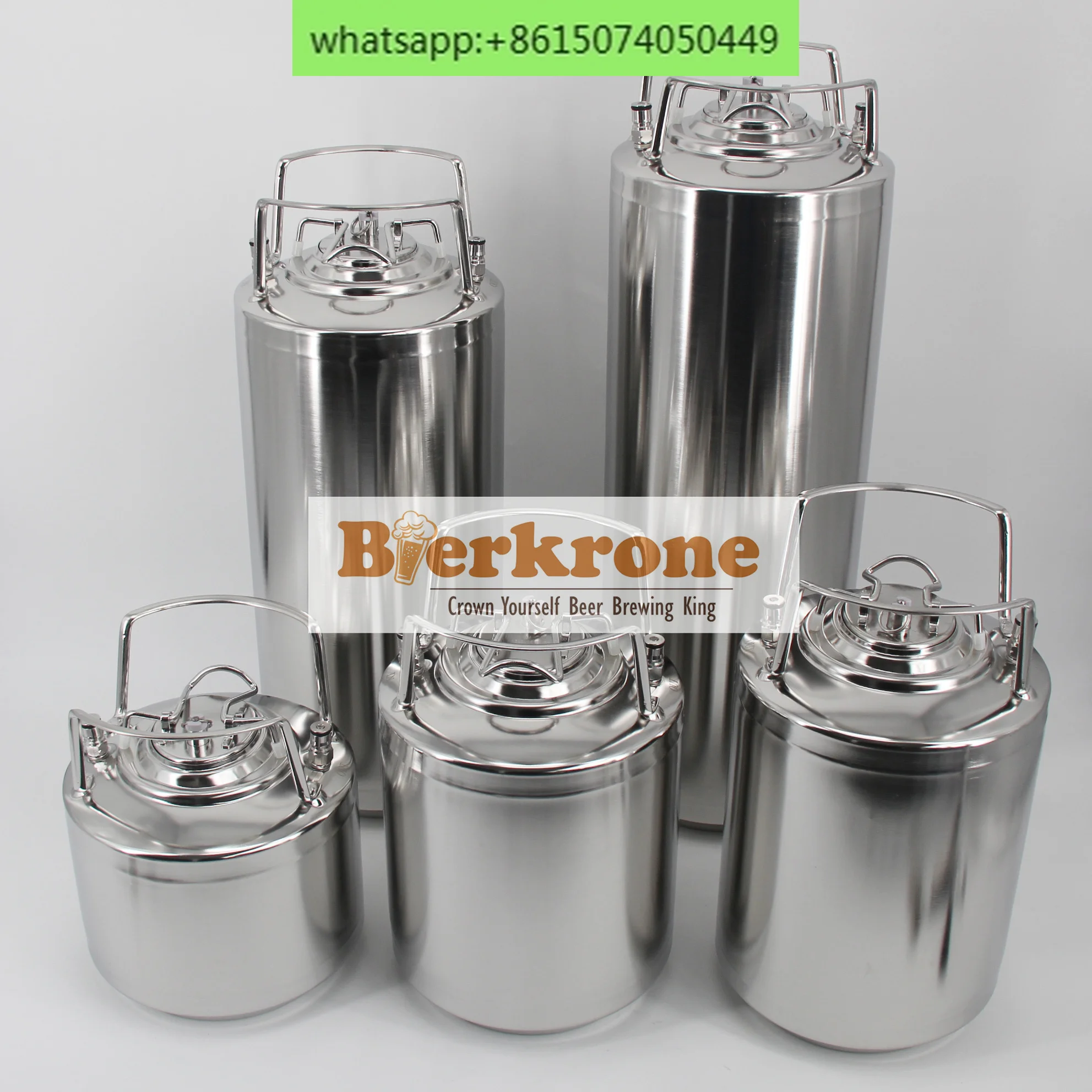 304 stainless steel beer keg, keg keg, cola syrup keg, self-brewed craft brewing, secondary fermentation, soda keg