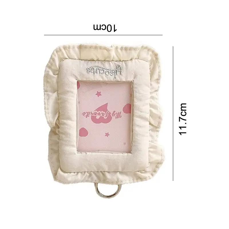 

Корейский чехол для фотокарт Sweet Girl для 3-дюймовой фотокарточки, мягкая подушка, держатель для фотокарт, держатель для карт Idol