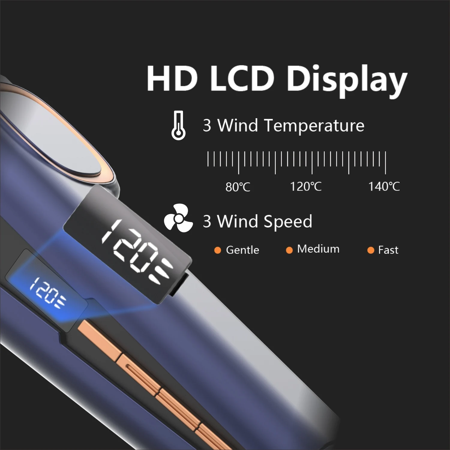 Hair Straightener air 110000RPM 2 in 1 Europe Dual Voltage Less Damage Wet to Dry Titanium Flat Iron on Sale