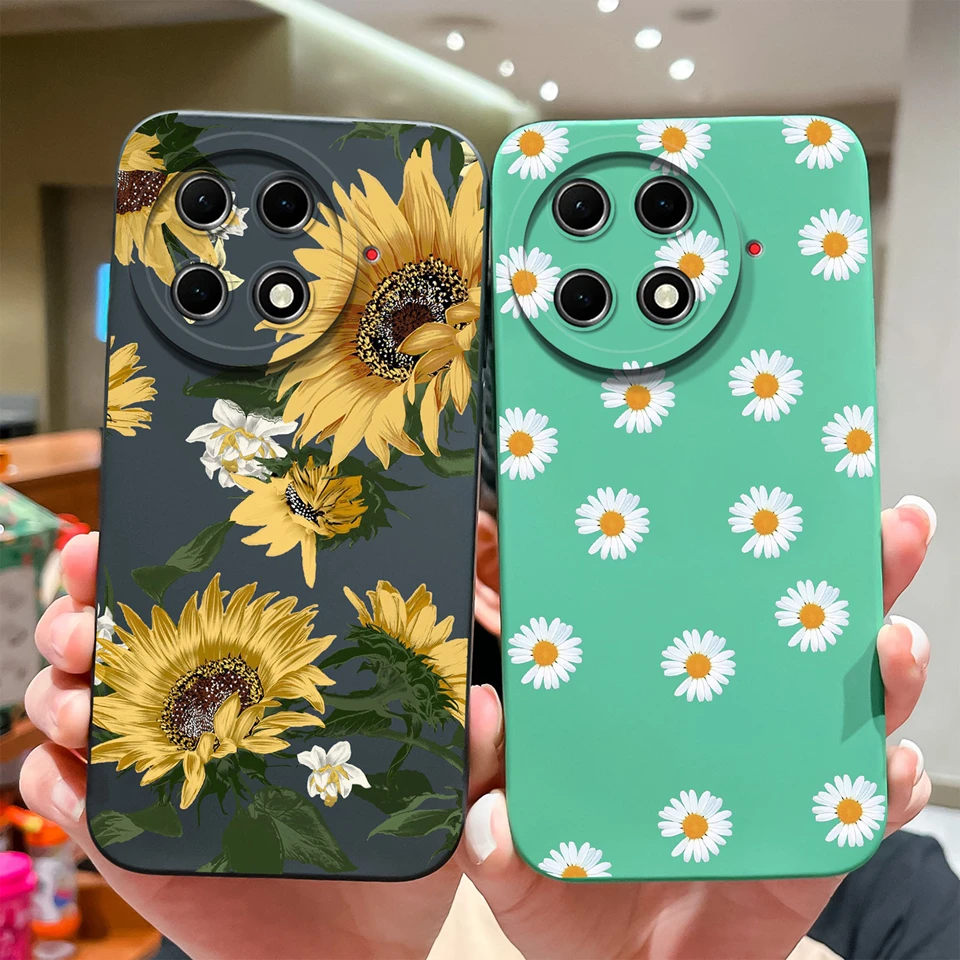 Cases For Tecno Camon 30S 30S Pro Sunflower Rose Avocado Protective Drop-Resistant Soft Back Cover For tecno camon 30s pro Funda