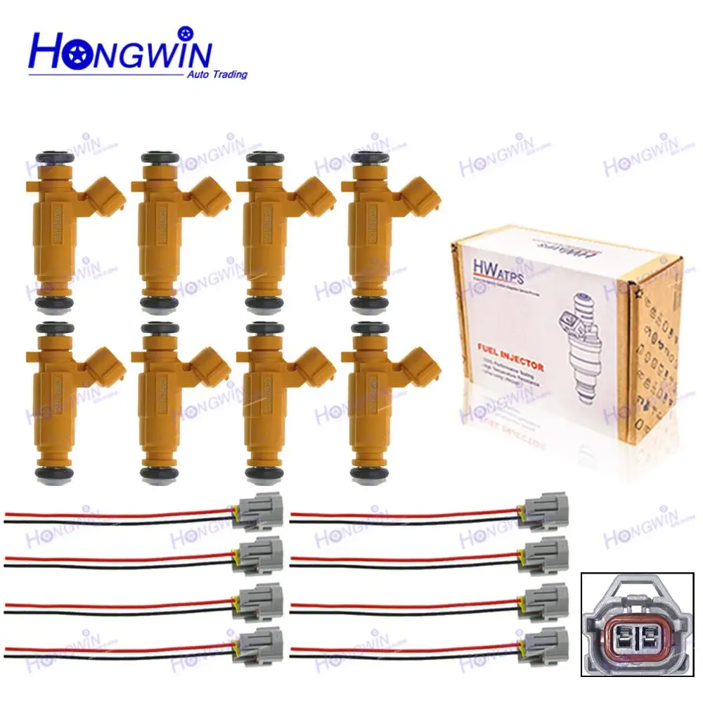 

8PCS 35310-2B020 New Fuel Injector Nozzle 35310 2B020 9260930074 For Hyundai i20 i30 Kia Rio Venga Cerato 1.4 G4FG