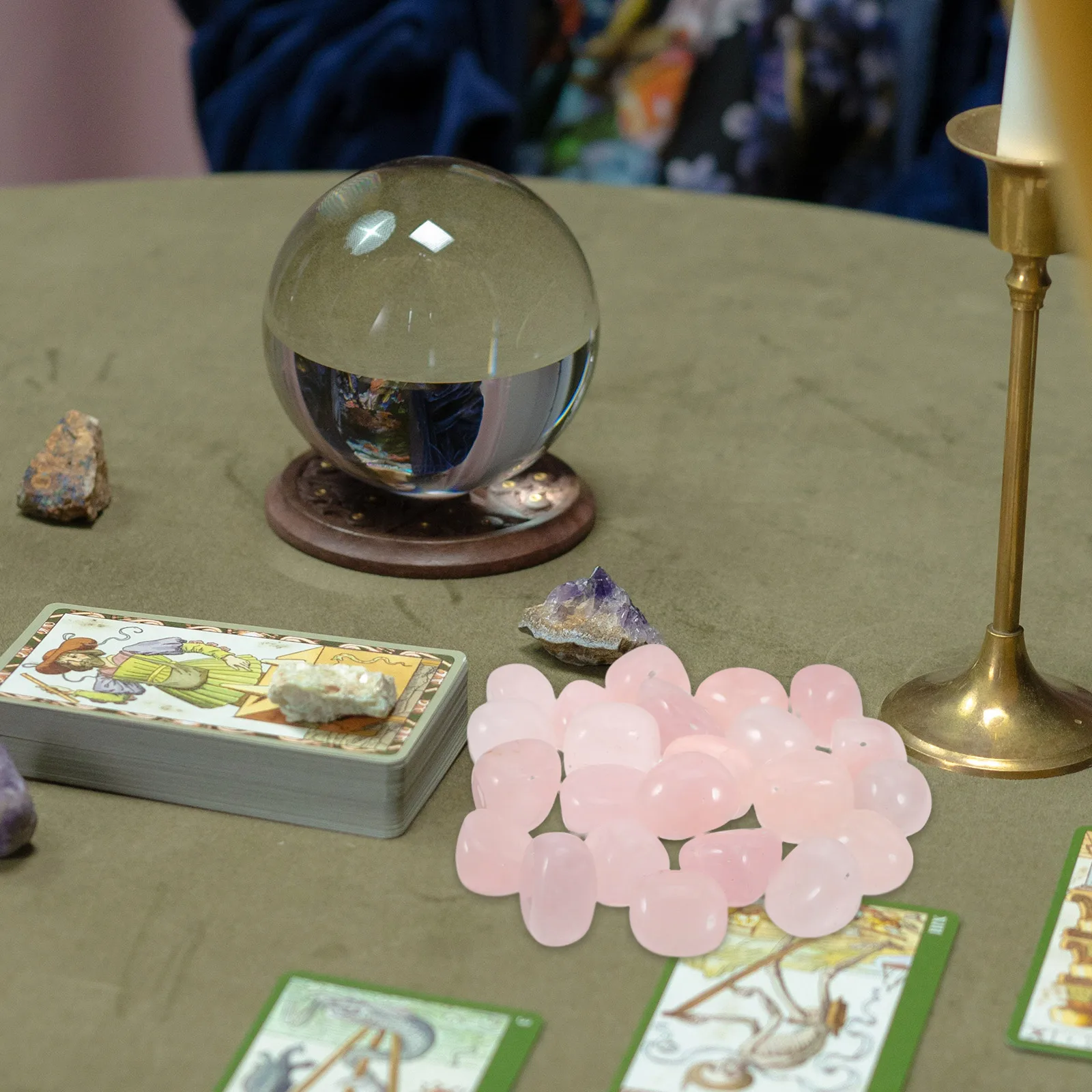 

Pink Crystal Jewelry Aquarium Stone Decorations Gravel Gemstones Rocks for Fish Tank Bubbler Garden