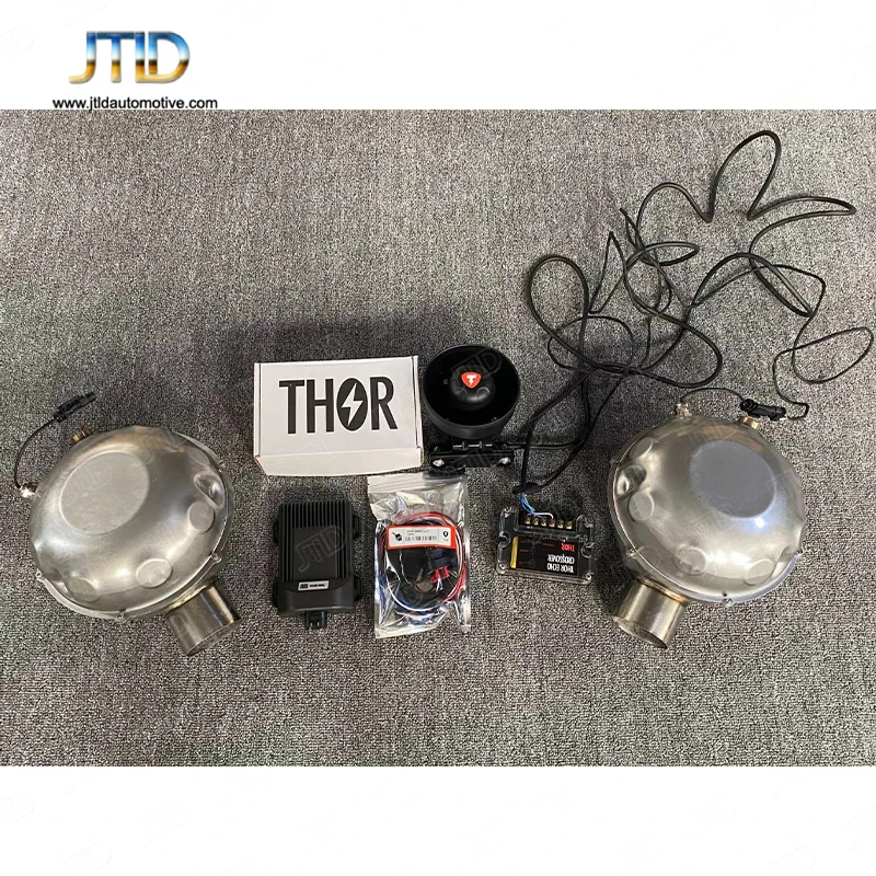 

Car Universal Electronic Active Exhaust Sound Booster Pro Two Speaker Kits + Smartphone Control Other thor APP + Tweeter
