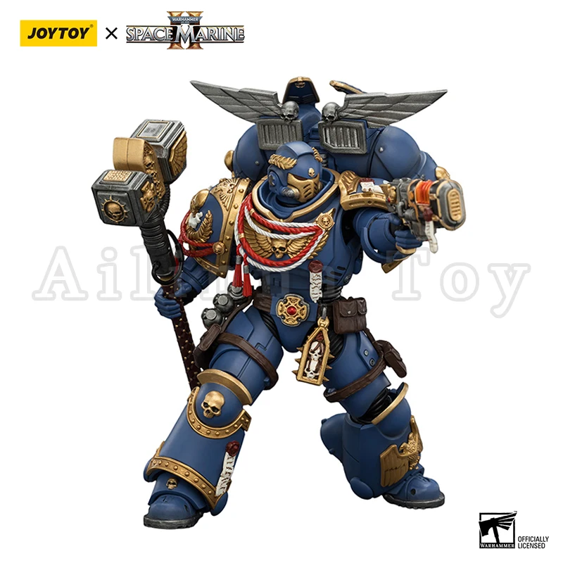 

[Pre-Order]JOYTOY 1/18 Action Figure 40K Game Edition Ultramarines Assault Intercessor with Jump Pack Thunderhammer Neo-volkite