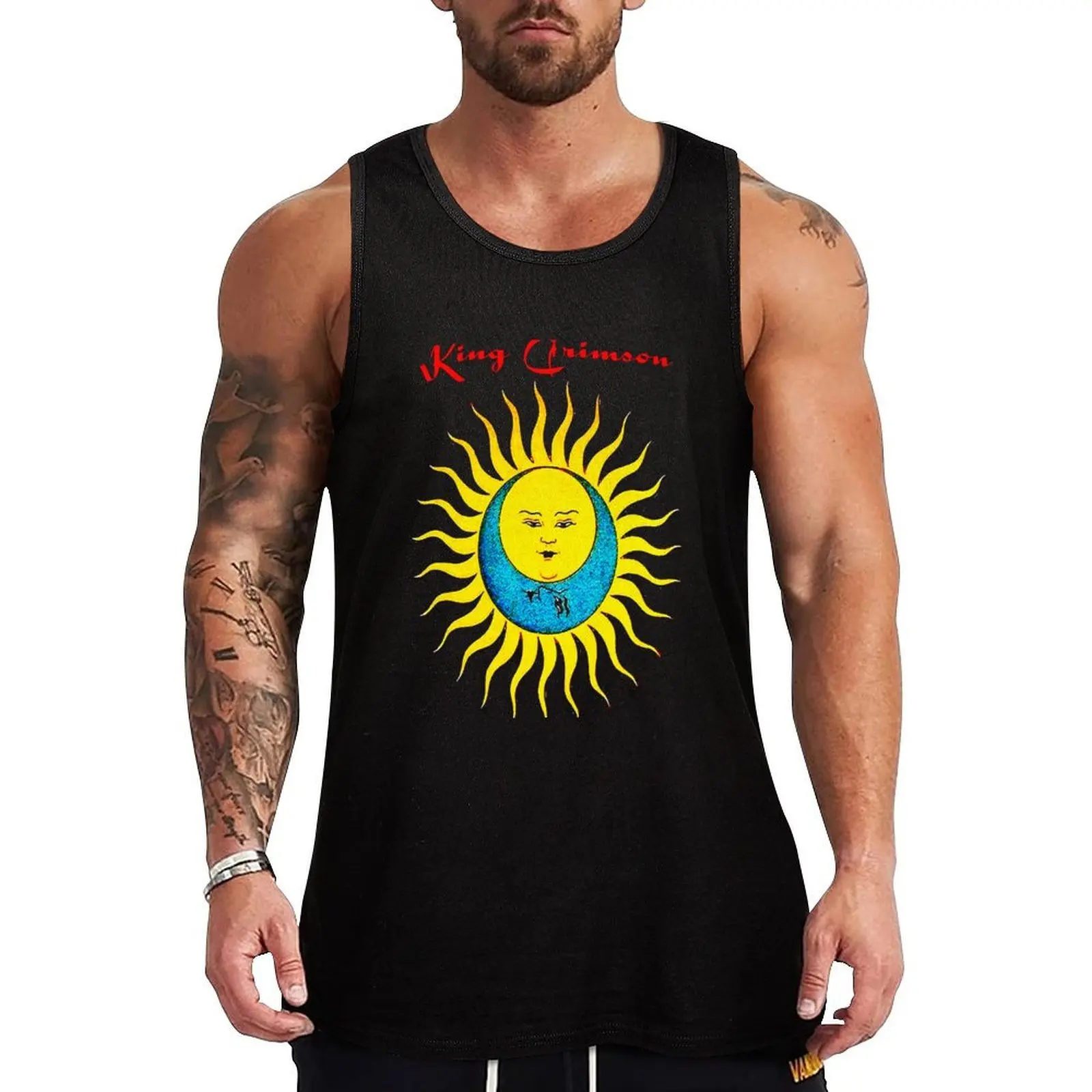 king crimson KC54 - king crimson - best selling Tank Top Street Hip Hop Tank Top Casual Sleeveless Wear